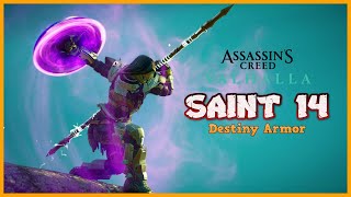 Assassins Creed Valhalla l Saint 14 Destiny Armor l Heavy Combat Kills