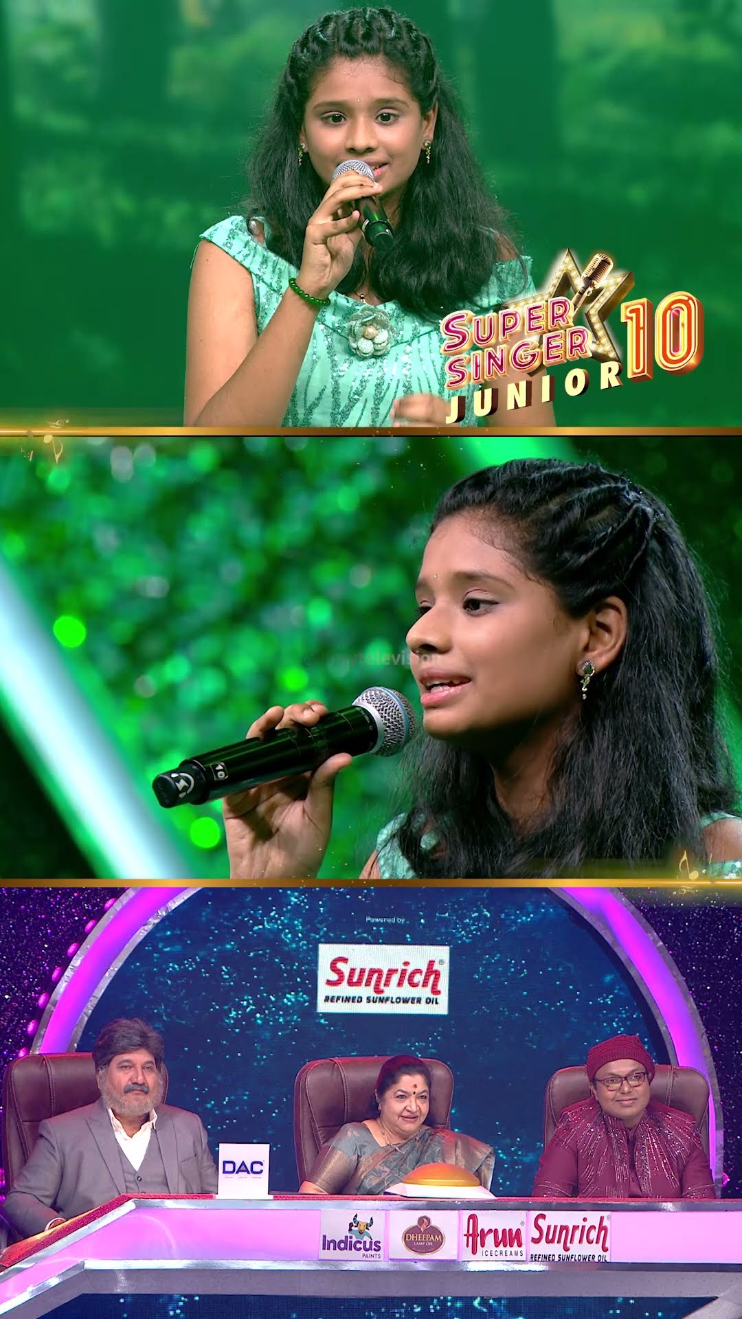 Vellai Pura Ondru Song by #Sathvika ❤️| Super Singer Junior 10