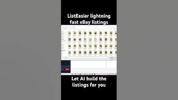 List 100,000s of items on eBay FAST - ListEasier AI Lister #ebay #listeasier