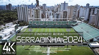 【4K】🇧🇷⚽ Goiás Esporte Clube 🔥 Estádio da Serrinha 2024 🔥 Goiânia BRAZIL🔥Cinematic Aerial™ Drone Film