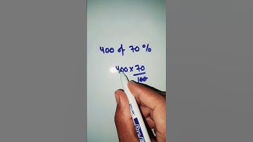 Percentage Trick #shorts #youtubeshorts #youtube #viral