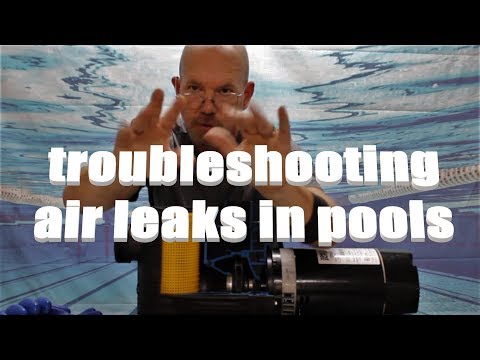 Troubleshooting Air Bubbles and Leaks in Swimming Pools