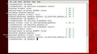 Linux To configure iptables SElinux
