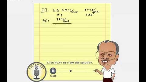 Energy Costs Problem # 3