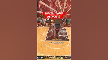 I got booted offline in 2024 😭 #nba2k #nba2k25 #shorts