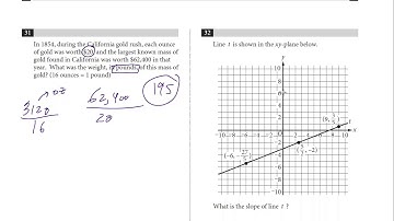 SAT Test 7, Section 4, 31-32