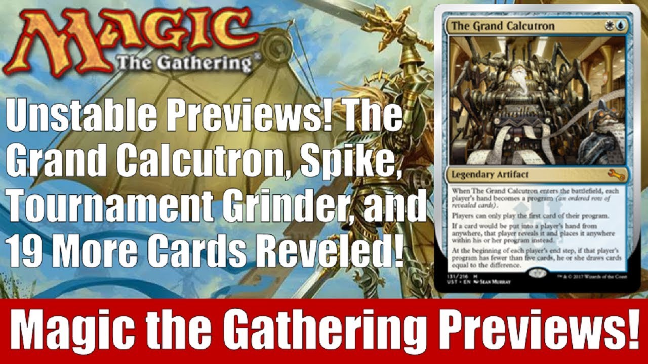 MTG Unstable Previews! 21 Cards Revealed Including Spike, Tournament ...