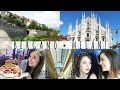 VLOG Italia: BERGAMO + MILAN! [Pizza, gelato, monumentos y compras!] | Wonderland Drawings