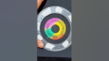 SPIROGRAPH ASMR RAINBOW EFFECT 🌈 😍❤️💫😻#ASMR #VIRAL #VIRALVIDEO #VIRALSHORTS #SATISFYING #TRENDING