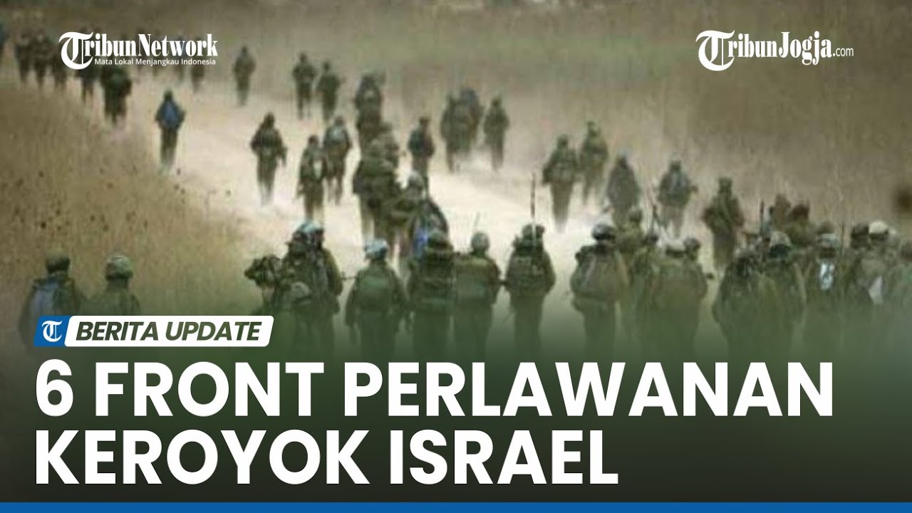 3000 RUDAL SERANG ISRAEL SETIAP HARI, ZIONIS TAK KUASA HADAPI 6 FRONT PERLAWANAN