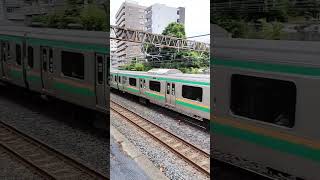 JR与野駅付近231系