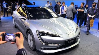 2025 BYD YangWang U7 EV Coupe FirstLook Walkaround —2024 Beijing Motor Show