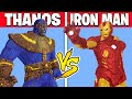 THANOS vs IRON MAN – PvZ vs Minecraft vs Smash