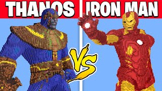 THANOS vs IRON MAN – PvZ vs Minecraft vs Smash