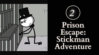 Prison Escape:Stickman Adventure Game Level 2 screenshot 5