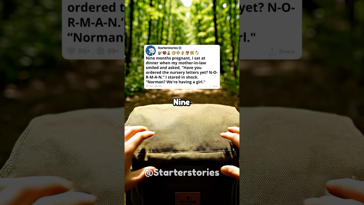 На девятом месяце беременности моя свекровь спросила: «Ты заказывала детские письма? Н-О-Р-М-А-Н».