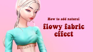 How to add cloth physics to Zepeto Items | 3D Item creator