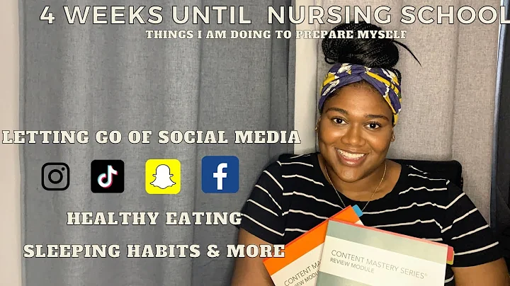 WHAT TO DO BEFORE STARTING NURSING SCHOOL | NURSING SCHOOL PREP | HEALTHY HABITS