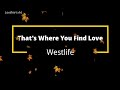 Westlife - That