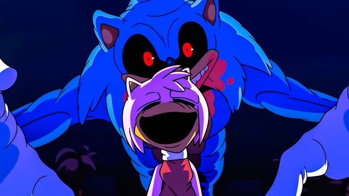 Creepy images with sonic exe green hill theme 1 41563470616