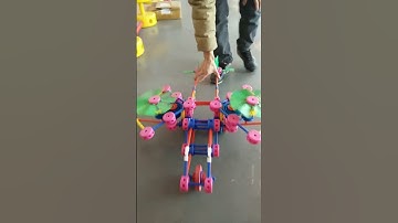 Thinkertoy DIY building blocks - Plane