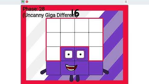 Numberblocks band giga different 11-20