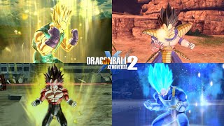 Vegeta Best Custom Transformations - Dragon Ball Xenoverse 2 Mods