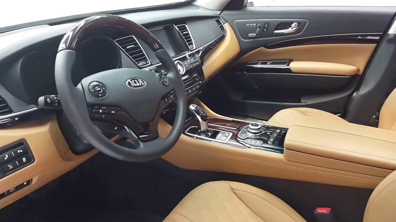 2016 Kia K900 Luxury V8 Interior Walkaround 2016 Chicago Auto Show