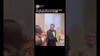 The way Leonardo Dicaprio tried to introduce his Mom and got ignored has me crying😭