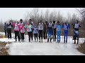 2020 год. Семейная лыжная эстафета ко дню 8 Марта. д. Муратово