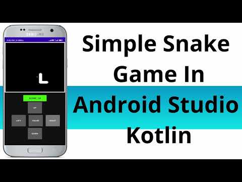 SNAKE GAME IN ANDROID STUDIO [ KOTLIN ] SOURCE CODE WITH STEP-BY-STEP GUIDE