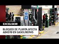 Escasez de combustible en gasolineras de Baja California por protestas