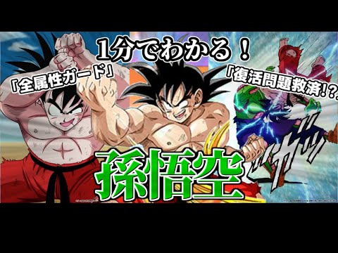 【ドッカンバトル】1分で分かる孫悟空【比較】