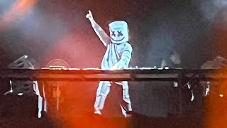 Marshmello played Happier Live at Bangalore, India tour 2024 Holi special ￼