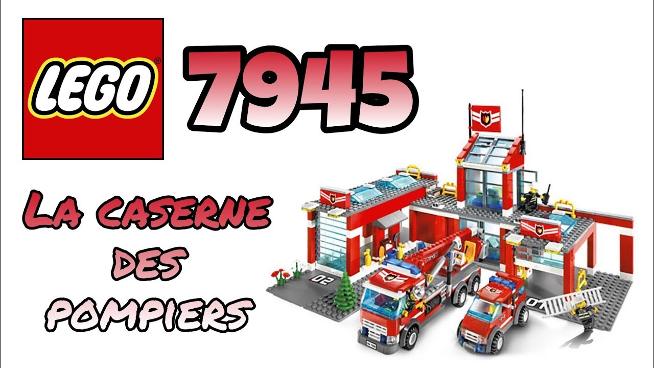 LEGO City 7945 La caserne des pompiers