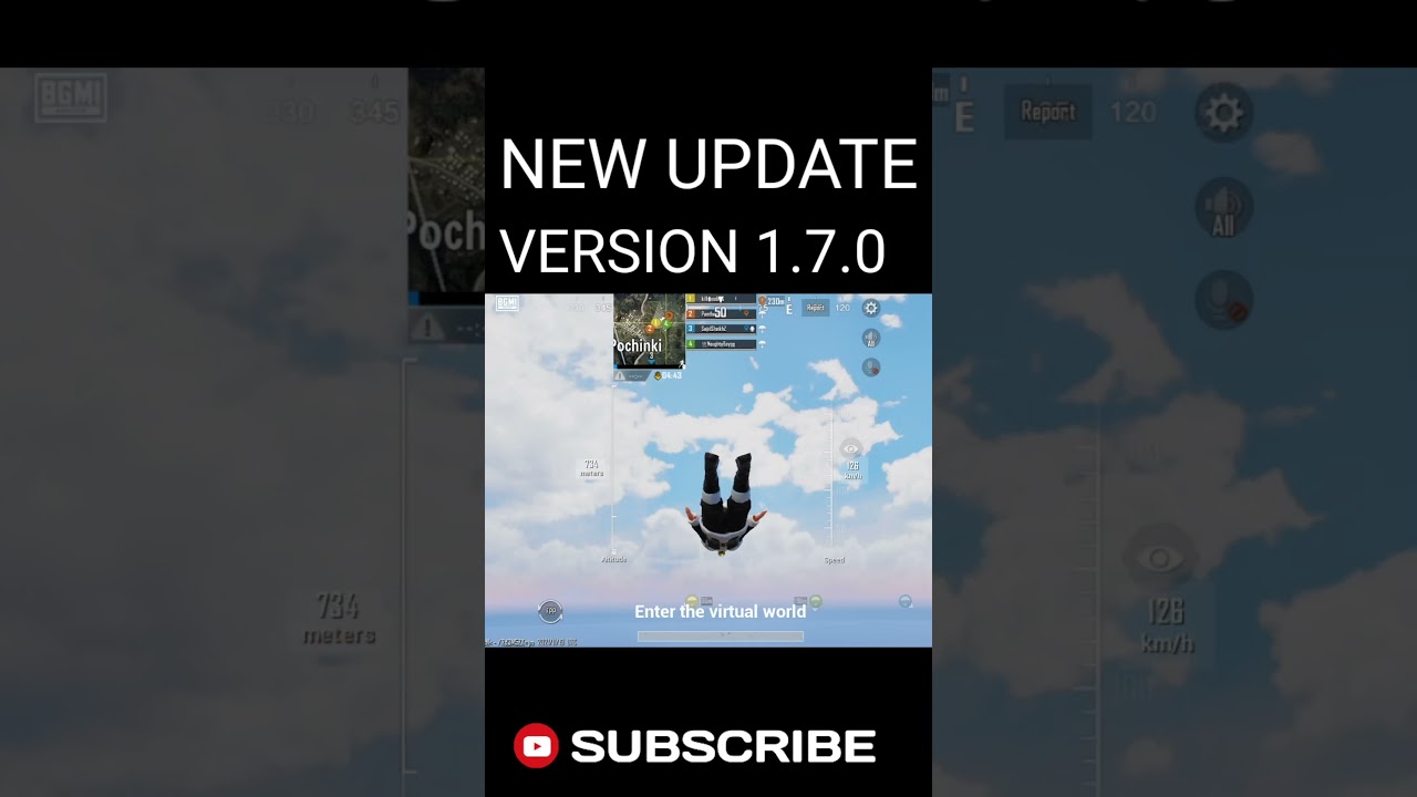 BGMI New Update Mirror World 1.7.0 