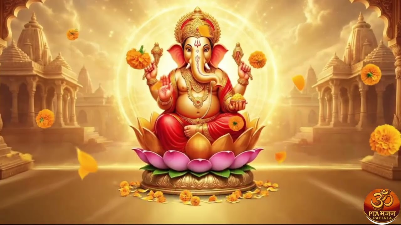 ॐ गं गणपतये नमः | Ganesha Namavali Bhajan Style | विघ्नहर्ता के चमत्कारी नाम | PTA Bhajan Patiala