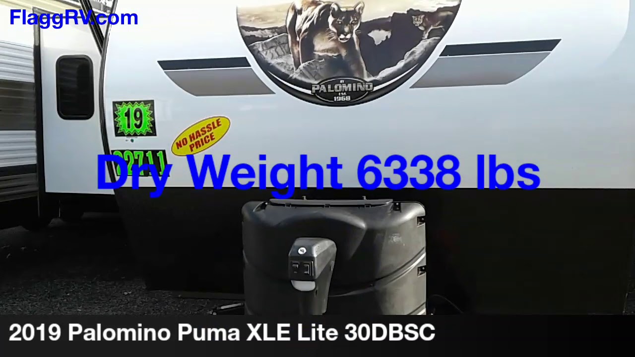 2019 palomino puma xle lite 30dbsc