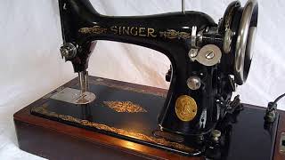 1925 Singer Portable Electric Sewing Machine Model 99-13
