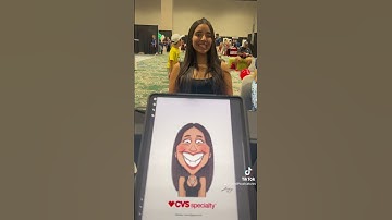 Learn to Create a Cute Caricature Look in Minutes!  #shorts #procreate #ipadpro #caricature #digital