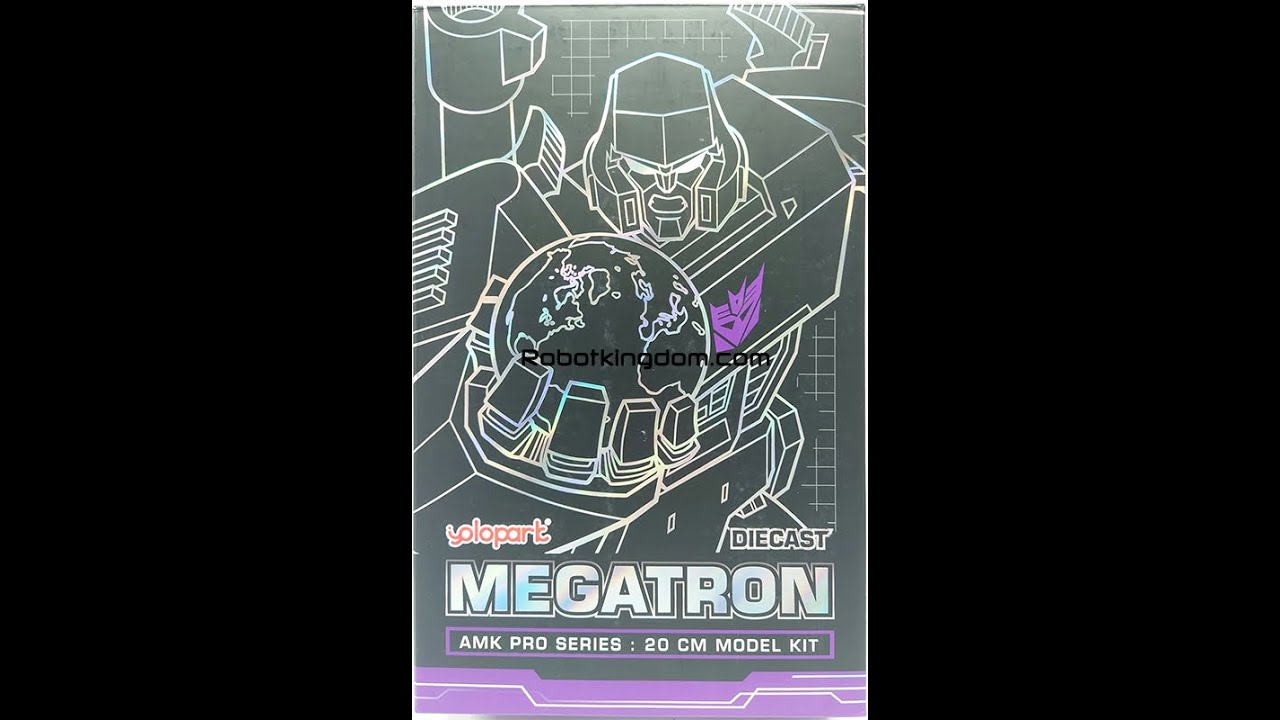 YOLOPARK Transformers Generation 1 AMK PRO Series Megatron Model kit