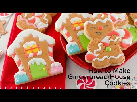 How to Make Gingerbread House Cookies