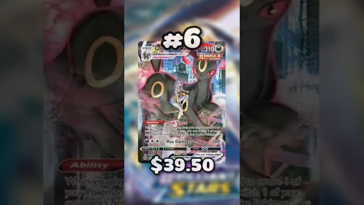 Top 10 Brilliant Stars Pokemon Cards