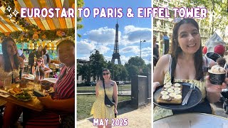 Eurostar to Gare du Nord, Glaces Moustache & Eiffel Tower Top Floor Viewing Deck | Paris, France