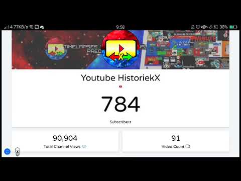 Youtube HistoriekX To 800 Subscribers & 100K Views