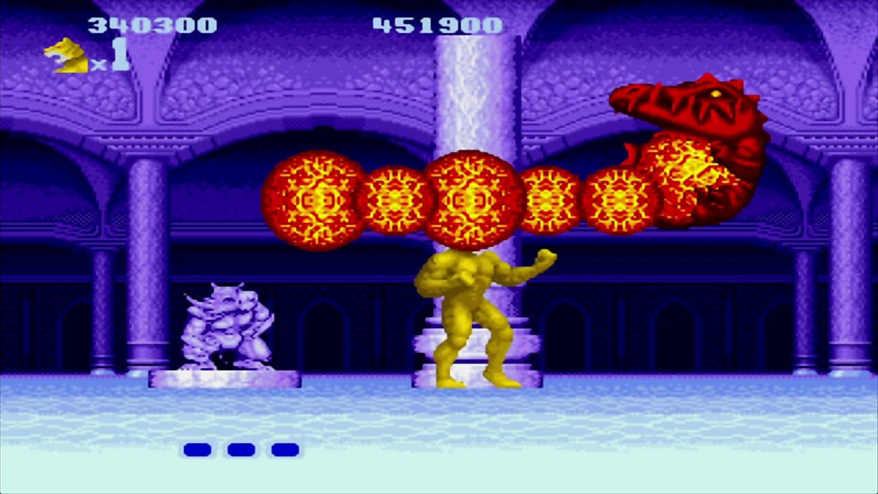 古藤格啓 整体 STAR TRAIN The Edge THE GAME Altered Beast (1988) - Stage 4 Gameplay (Sega Genesis) (Non