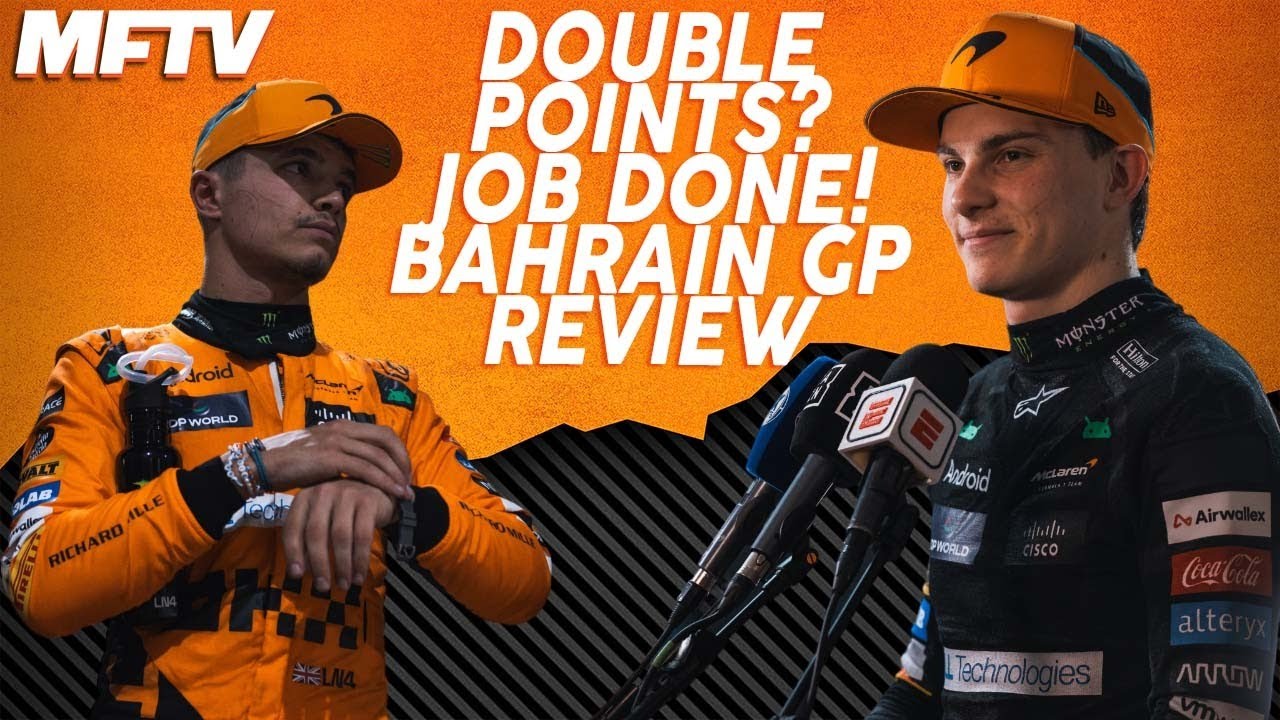 Where do we sit in the pecking order? McLaren double points to open
