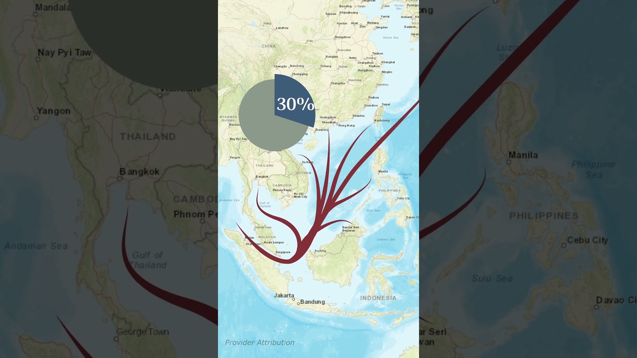 South china sea | China's Aggression#china #dhruvrathee #studyias