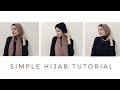 لفات طرح سهله للشتا | Simple hijab tutorial