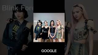 How pinterest sees BlackPink VS how google sees BlackPink 🖤💖 #blackpink #blink4ever